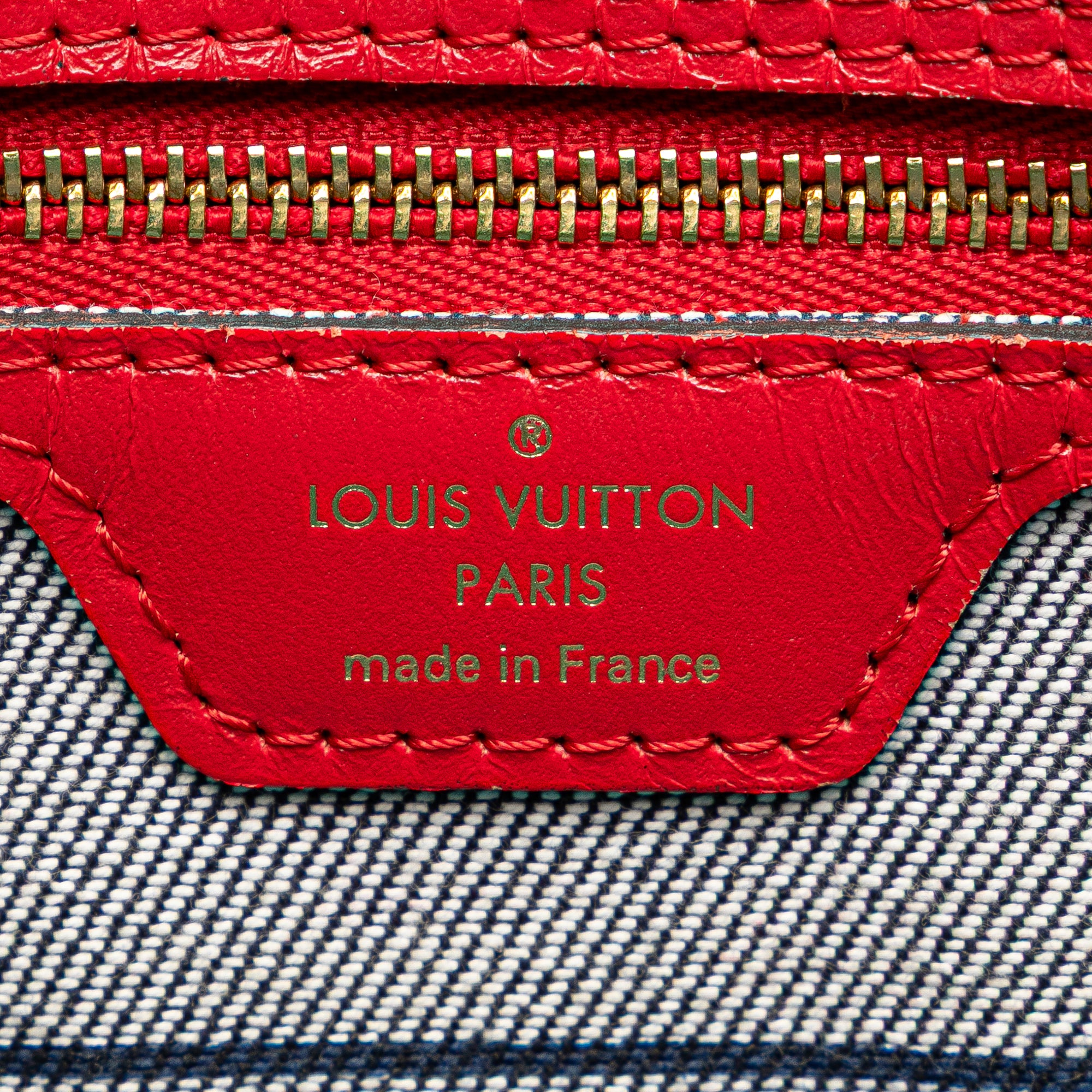Monogram Denim Patchwork Neverfull MM