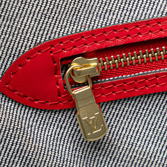 Monogram Denim Patchwork Neverfull MM
