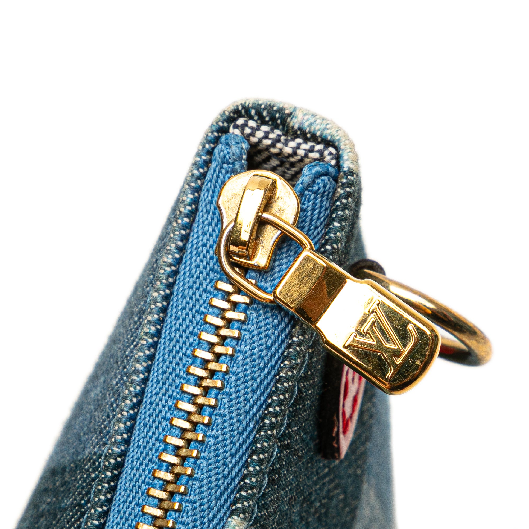 Monogram Denim Patchwork Neverfull MM