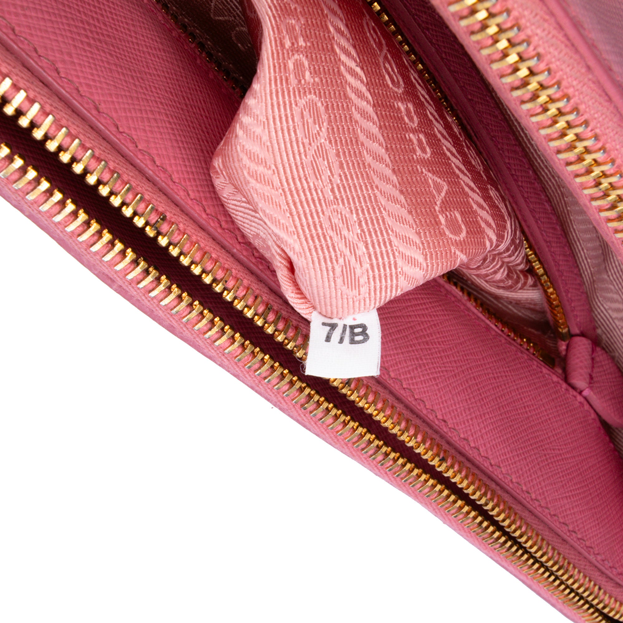 Medium Saffiano Lux Galleria Double Zip Satchel