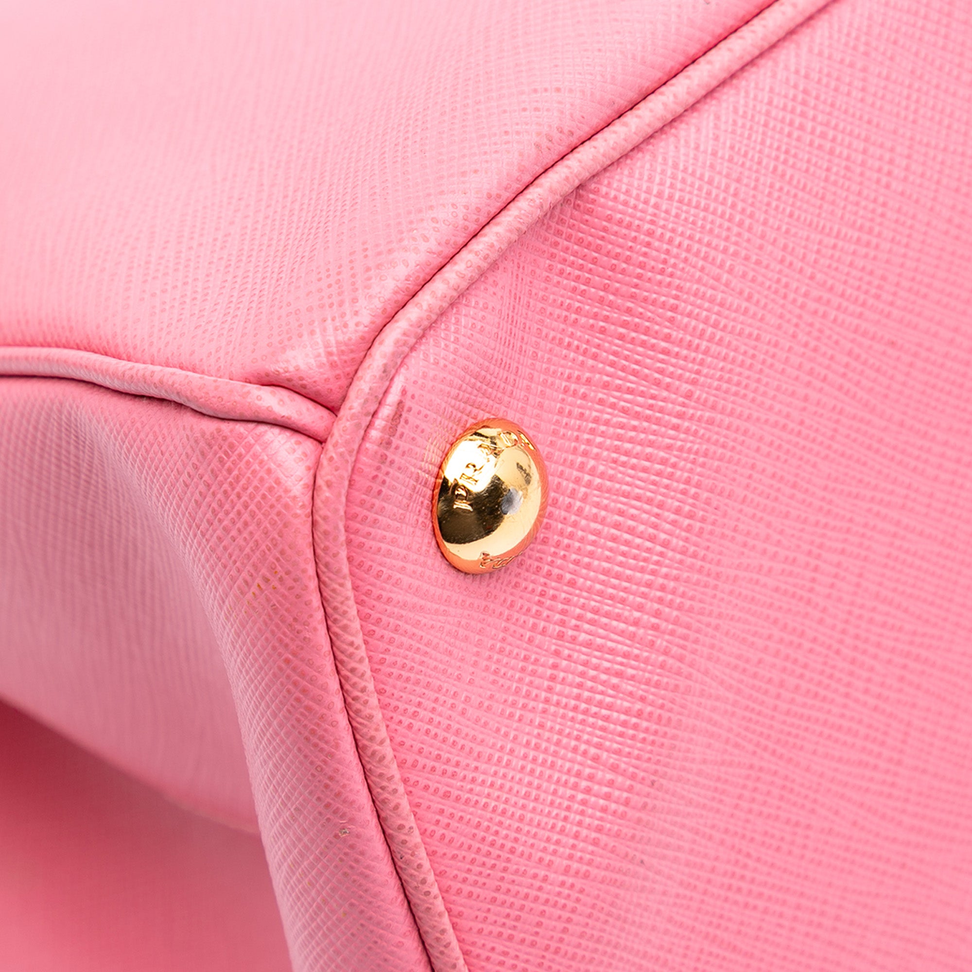 Medium Saffiano Lux Galleria Double Zip Satchel