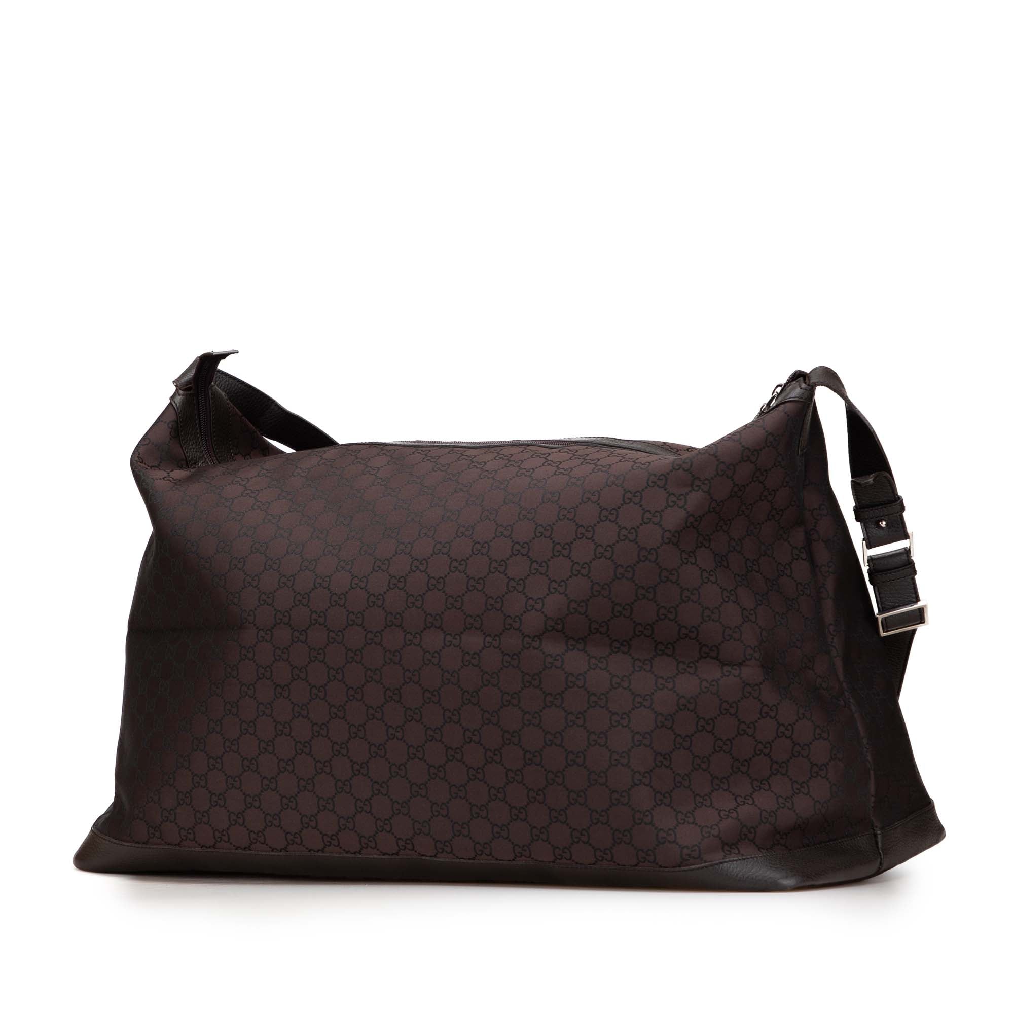 XL GG Nylon Travel Bag