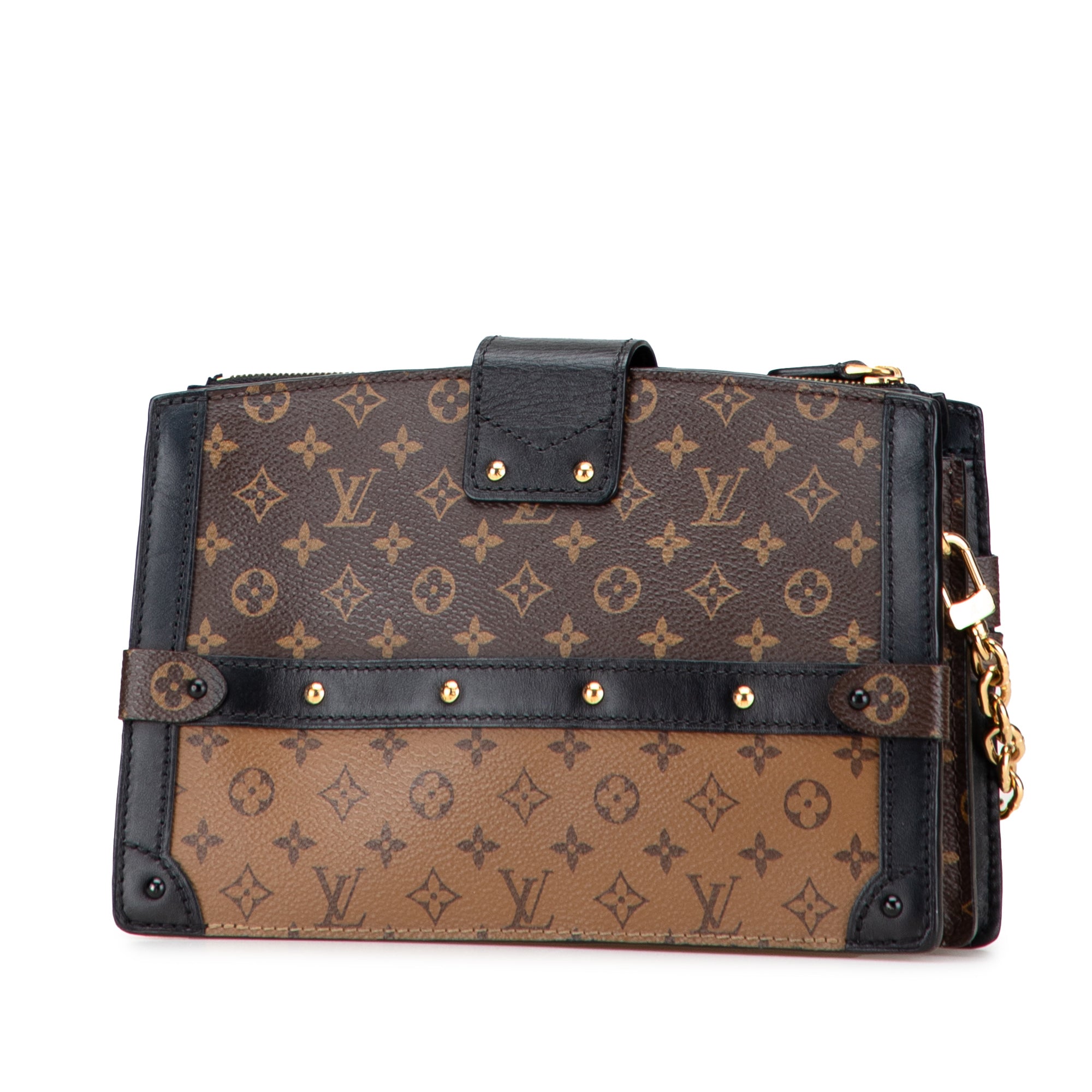 Monogram Reverse Trunk Clutch