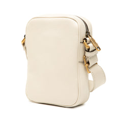 Mini Grained Calfskin Logo Crossbody