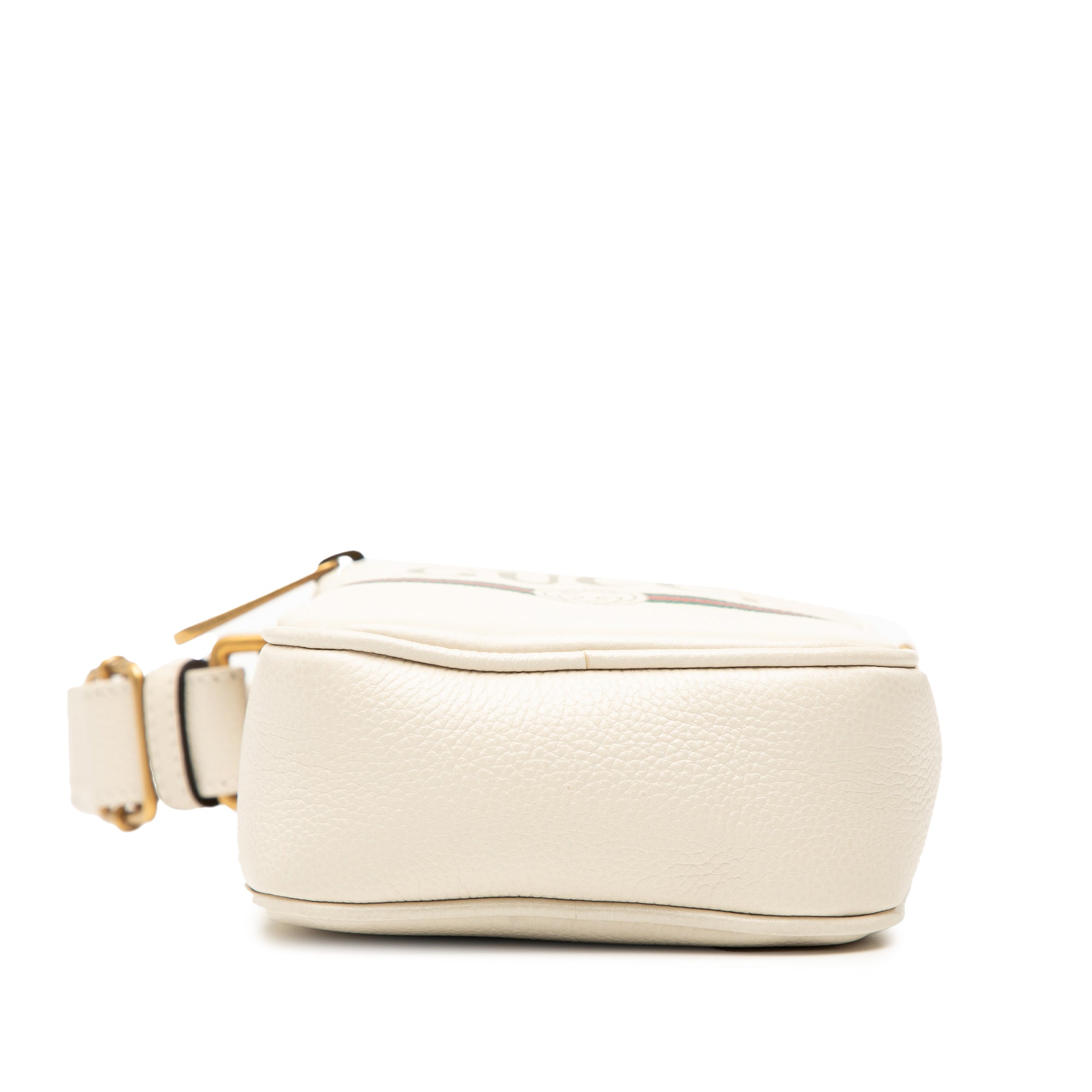 Mini Grained Calfskin Logo Crossbody