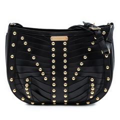 Studded Leather Shoulder Bag
