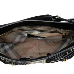 Studded Leather Shoulder Bag