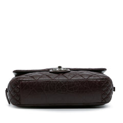 Jumbo Quilted Aged Calfskin New Portobello Flap