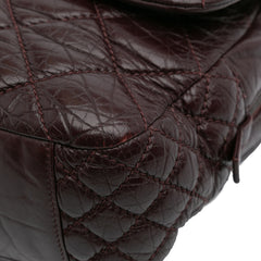 Jumbo Quilted Aged Calfskin New Portobello Flap