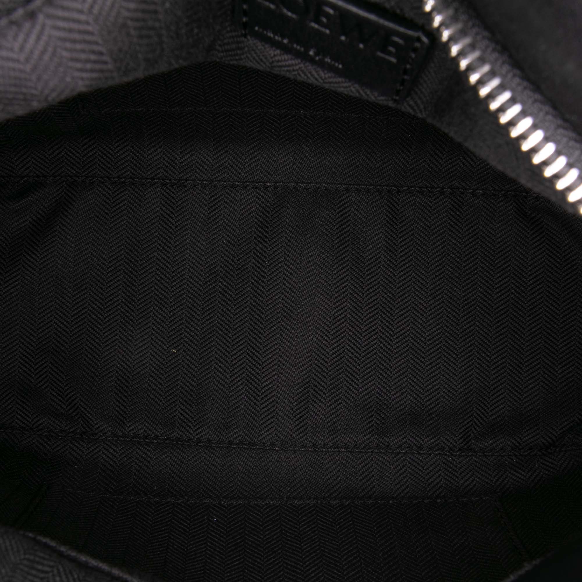 Small Calfskin Graphic Puzzle Satchel