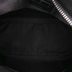 Small Calfskin Graphic Puzzle Satchel