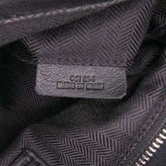 Small Calfskin Graphic Puzzle Satchel