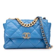 Large Lambskin 19 Flap
