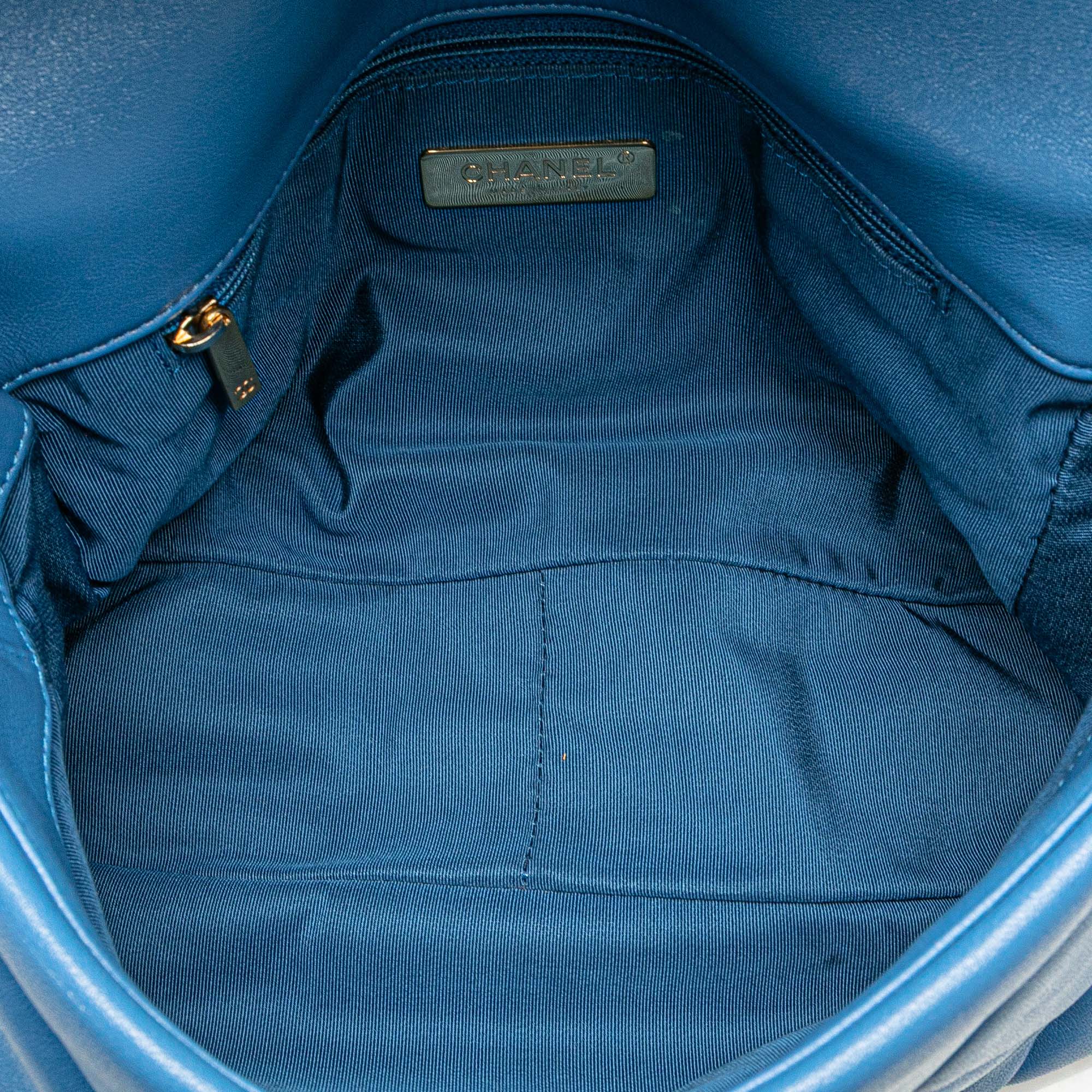 Large Lambskin 19 Flap