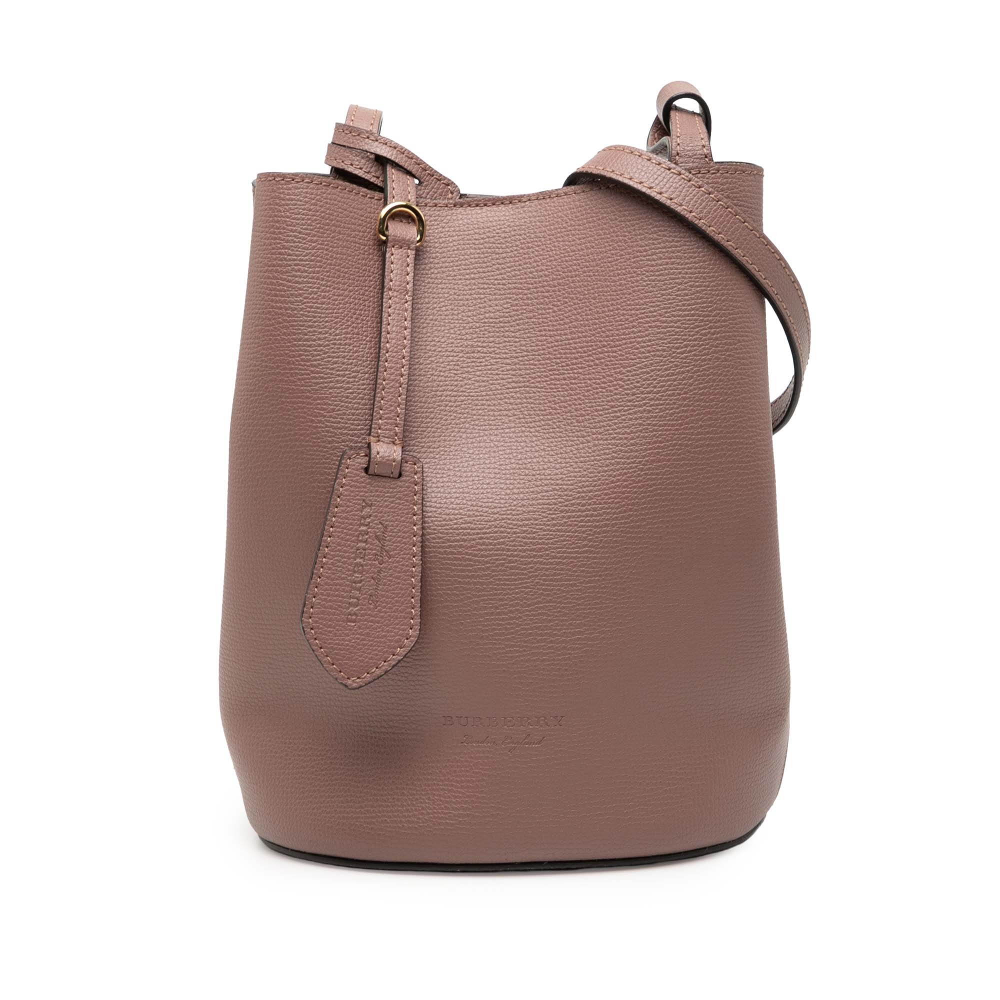 Leather Lorne Bucket Bag