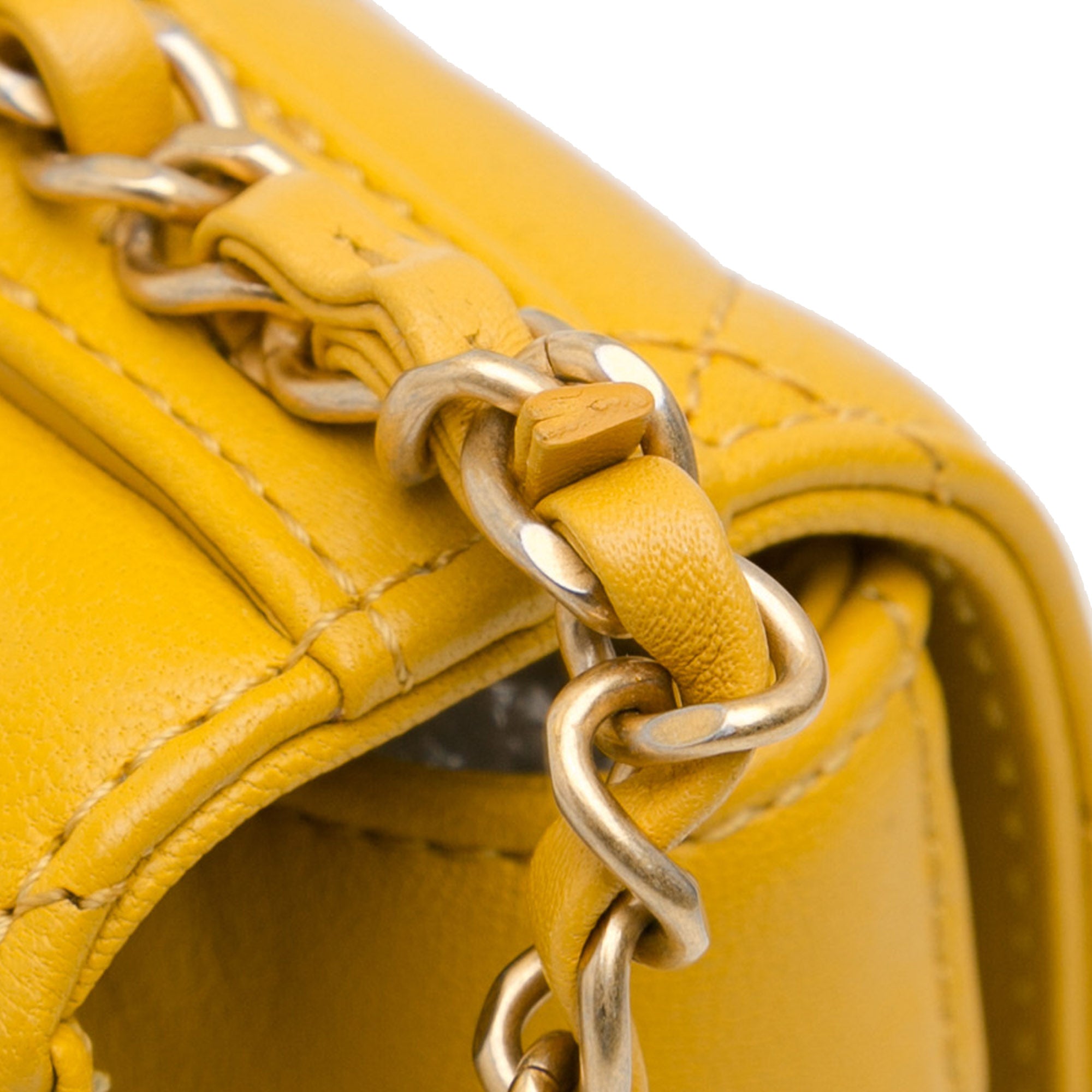 Quilted Lambskin Chain Infinity Top Handle Flap_9