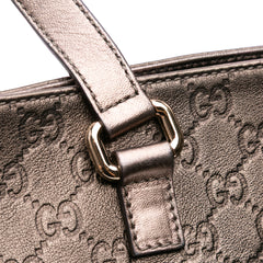 Metallic Guccissima Tote