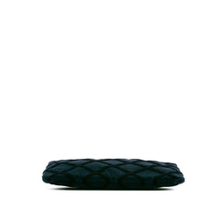 Medium CC Quilted Velvet O Case Clutch