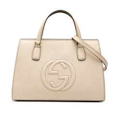 Medium Leather Soho Satchel