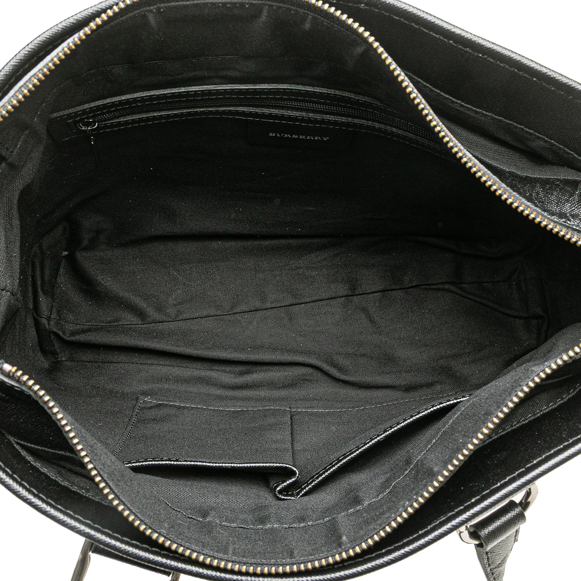 House Check Canvas Tote