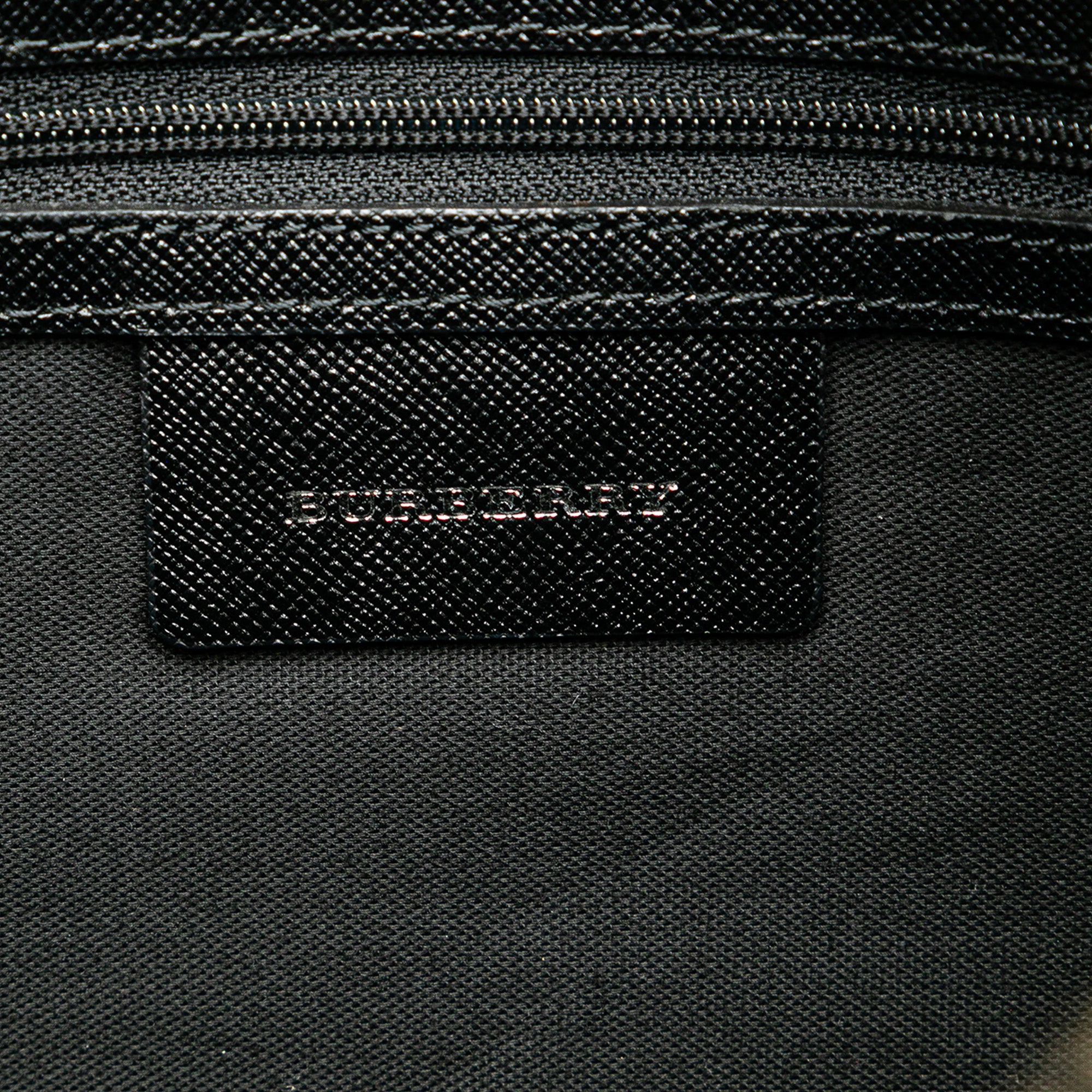 House Check Canvas Tote