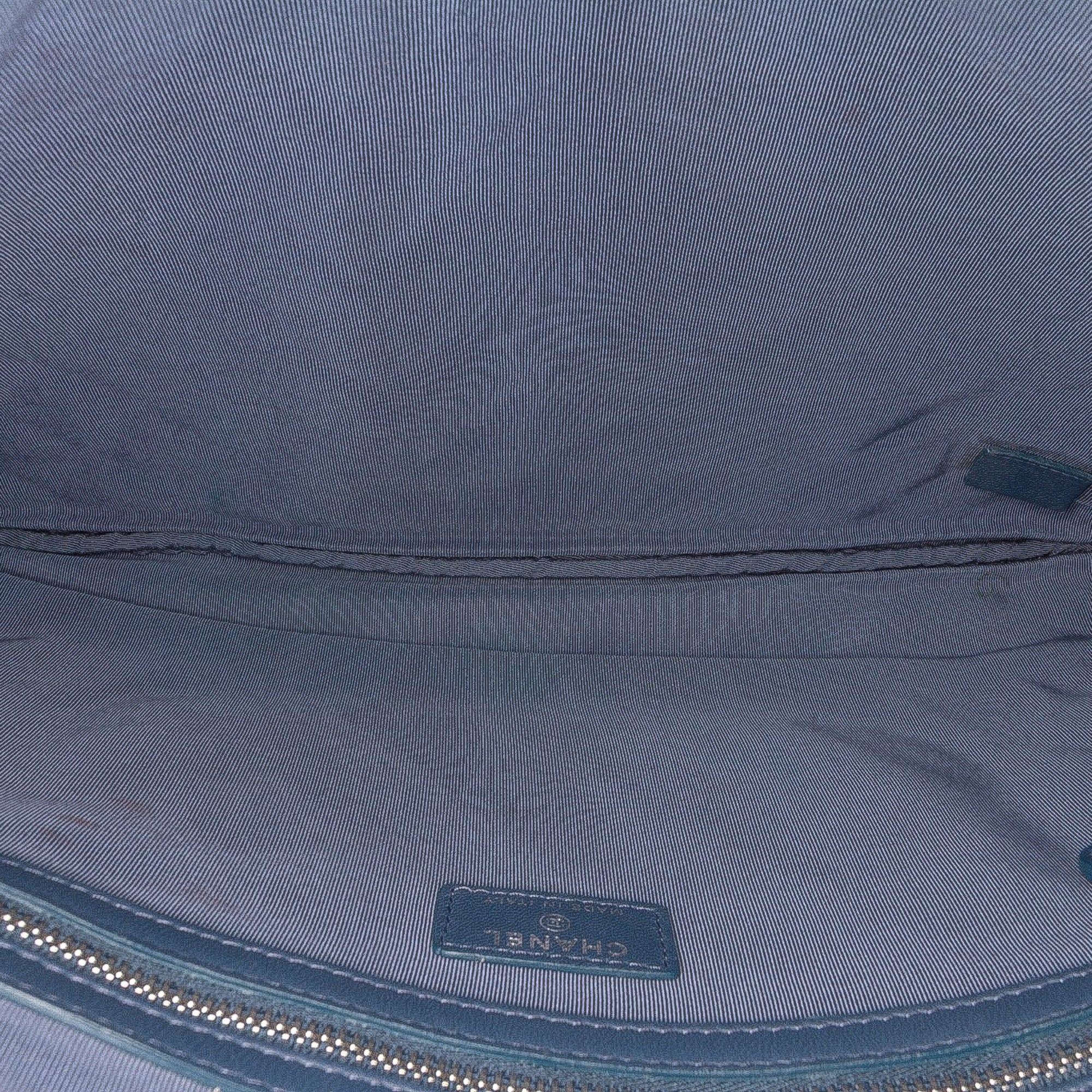 Large Quilted Lambskin O Case Clutch