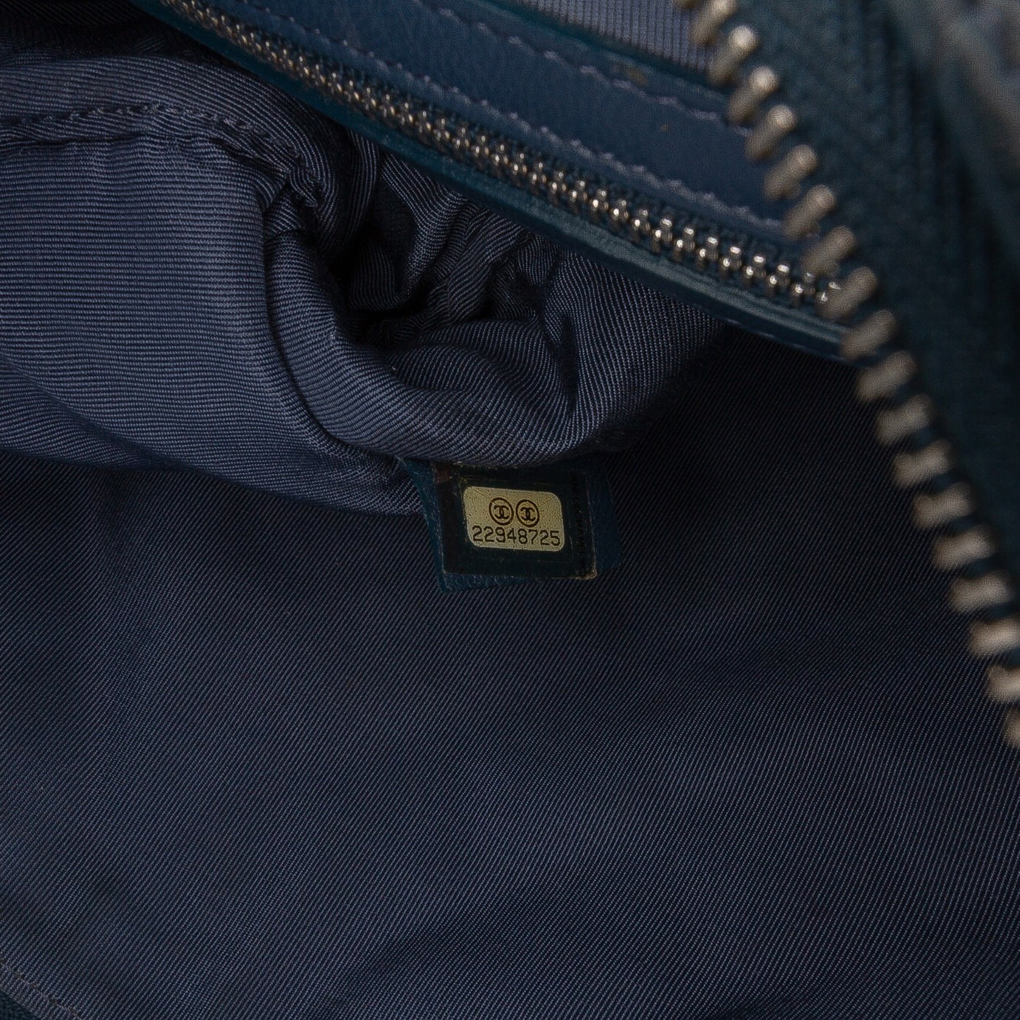 Large Quilted Lambskin O Case Clutch