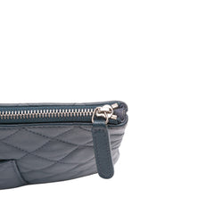 Large Quilted Lambskin O Case Clutch