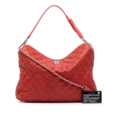Quilted Caviar French Riviera Hobo