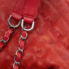 Quilted Caviar French Riviera Hobo