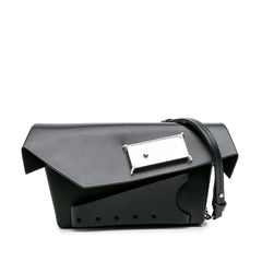 Small Leather Snatched Classique Bag