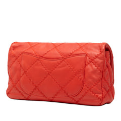 Quilted Lambskin Ultimate Stitch Flap