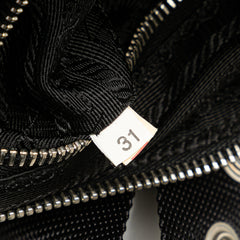 Saffiano Trimmed Tessuto Crossbody