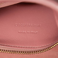 Small Leather Monogram Cabas Satchel