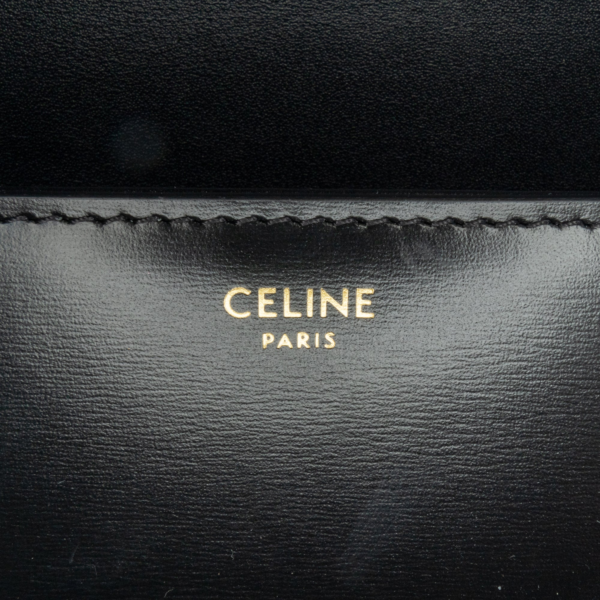 Triomphe Calfskin Claude Shoulder Bag