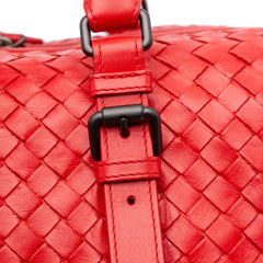 Nappa Intrecciato Boston Bag
