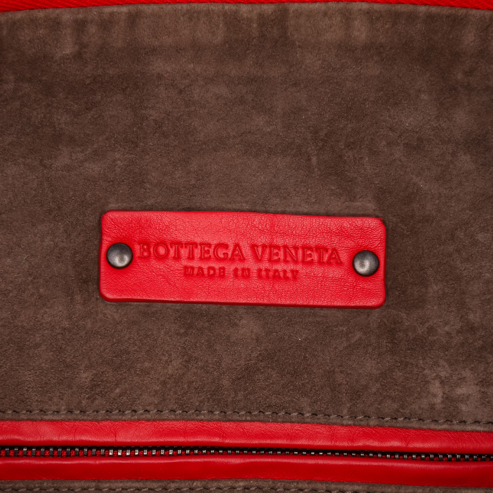 Nappa Intrecciato Boston Bag