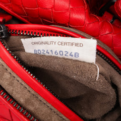 Nappa Intrecciato Boston Bag