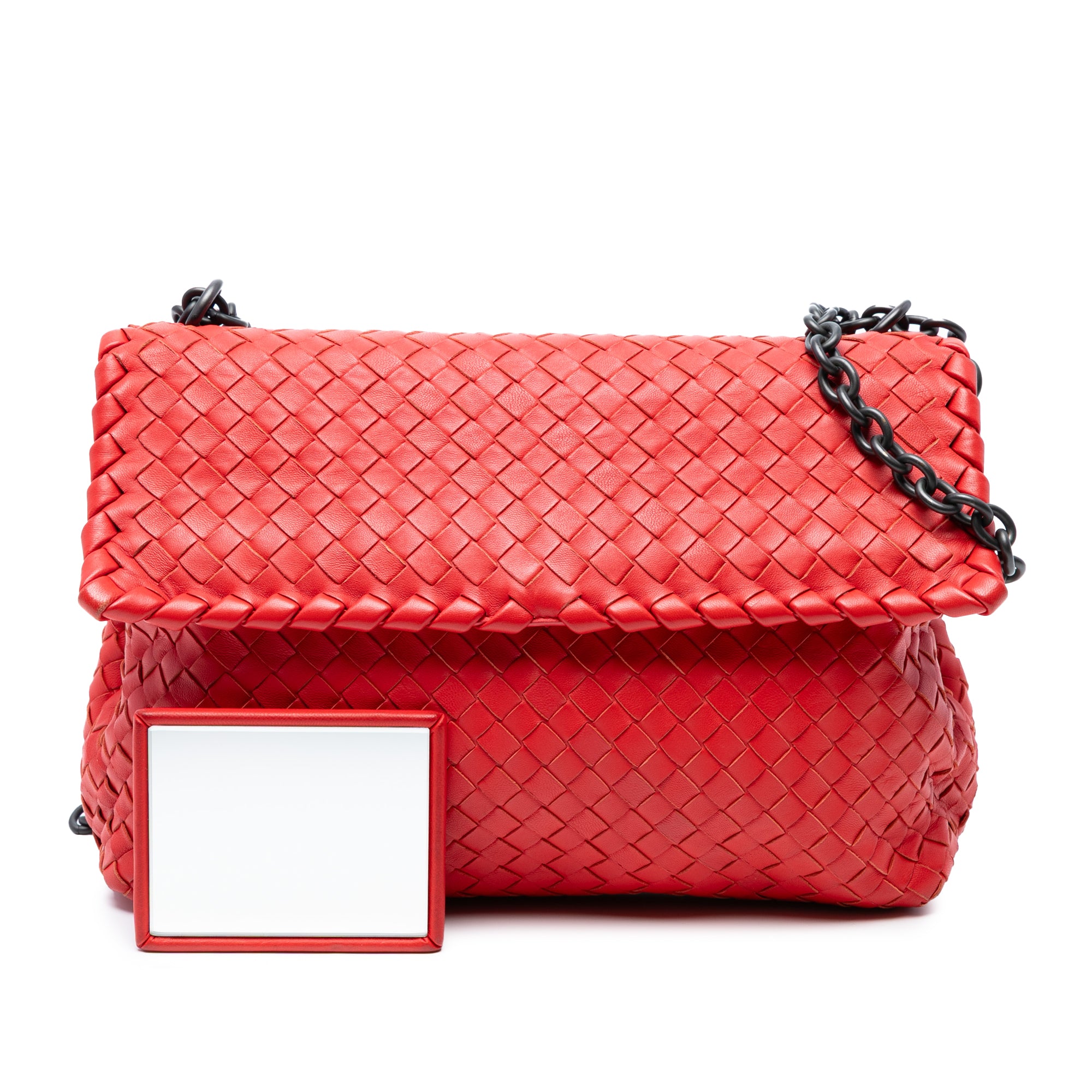 Medium Nappa Intrecciato Olimpia Shoulder Bag