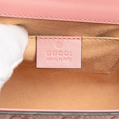 Small Guccissima Padlock Crossbody