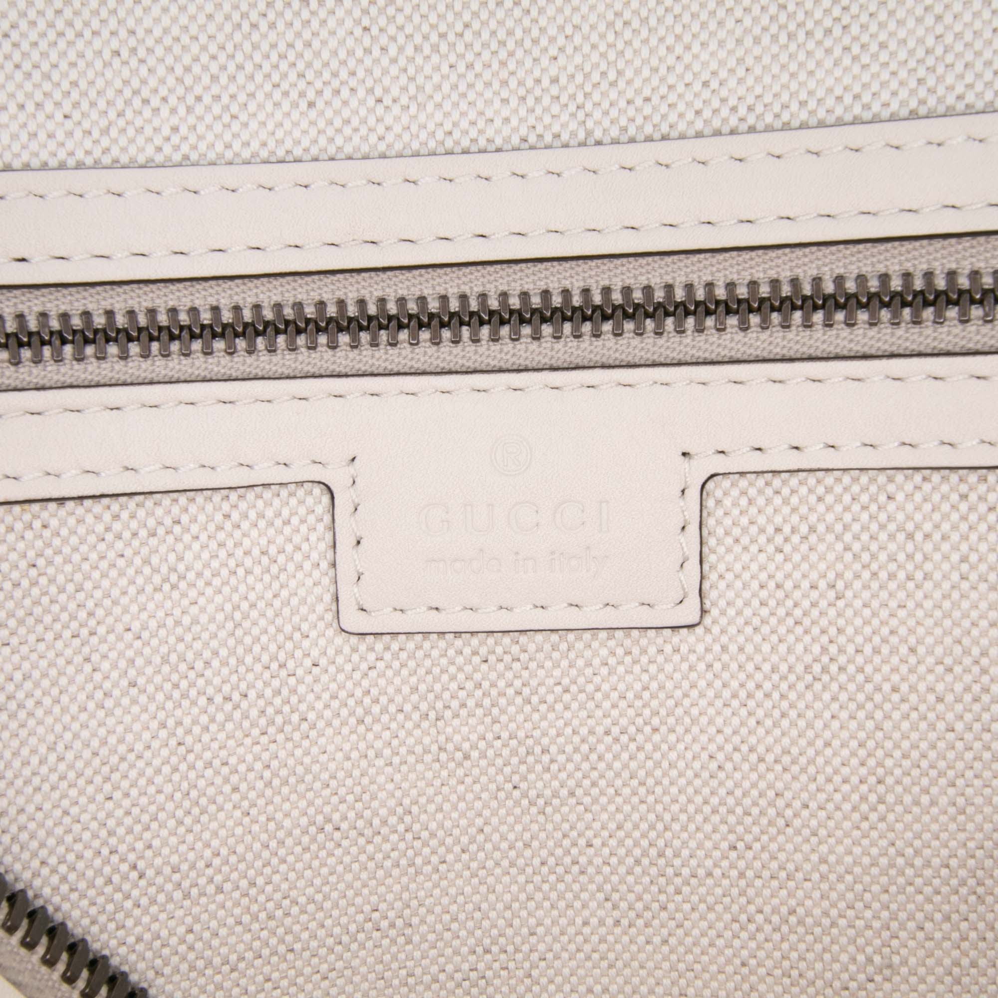 Medium Calfskin Web Bauletto Top Handle Bag