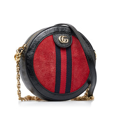 Mini Suede Round Ophidia Crossbody_1