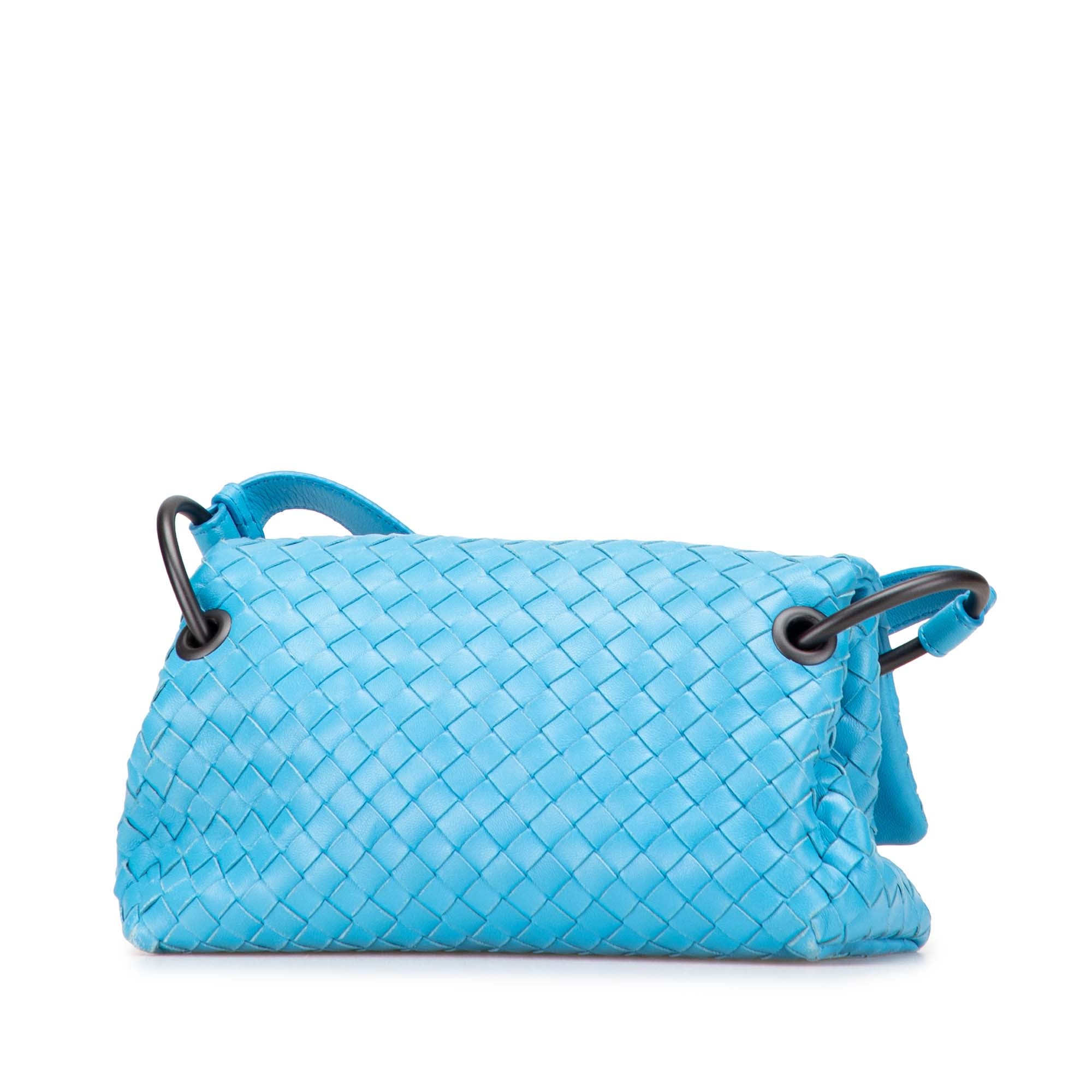Nappa Intrecciato Flap Crossbody