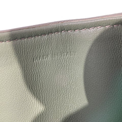 Shiny Calfskin Triomphe Besace Clea Chain Crossbody