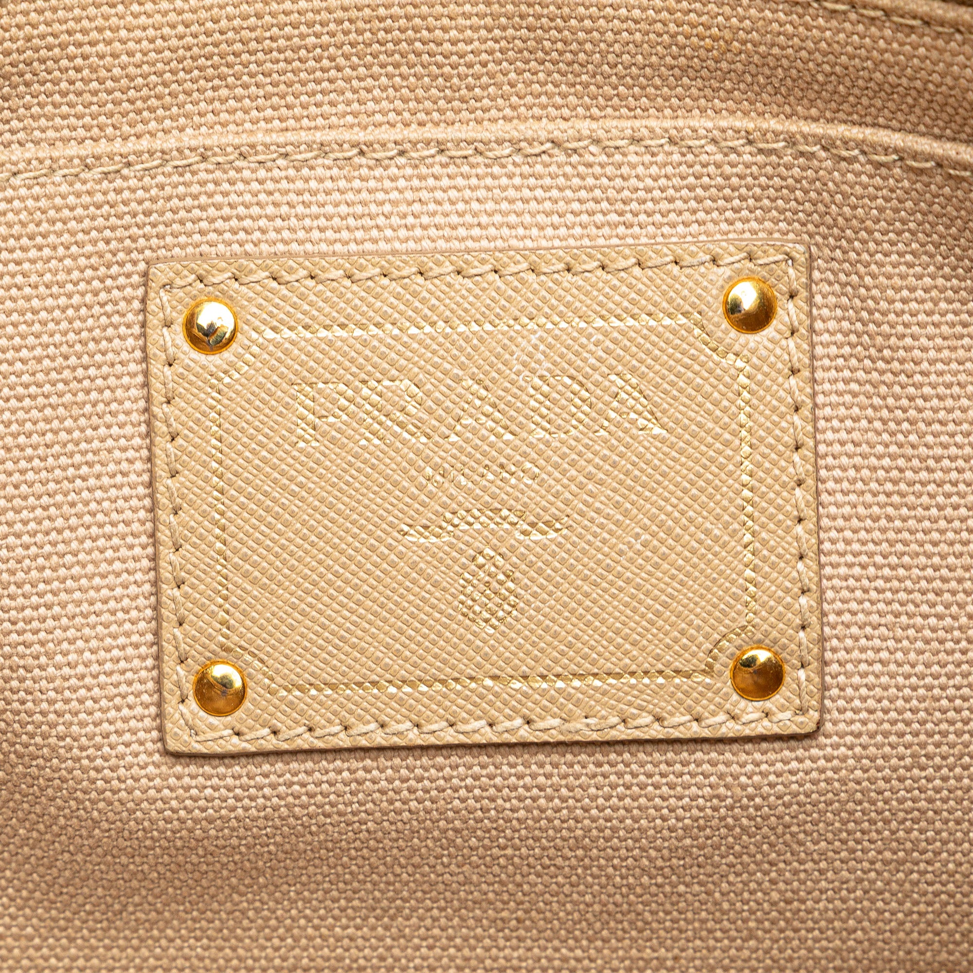 Canvas Canapa Studded Vernice Clutch