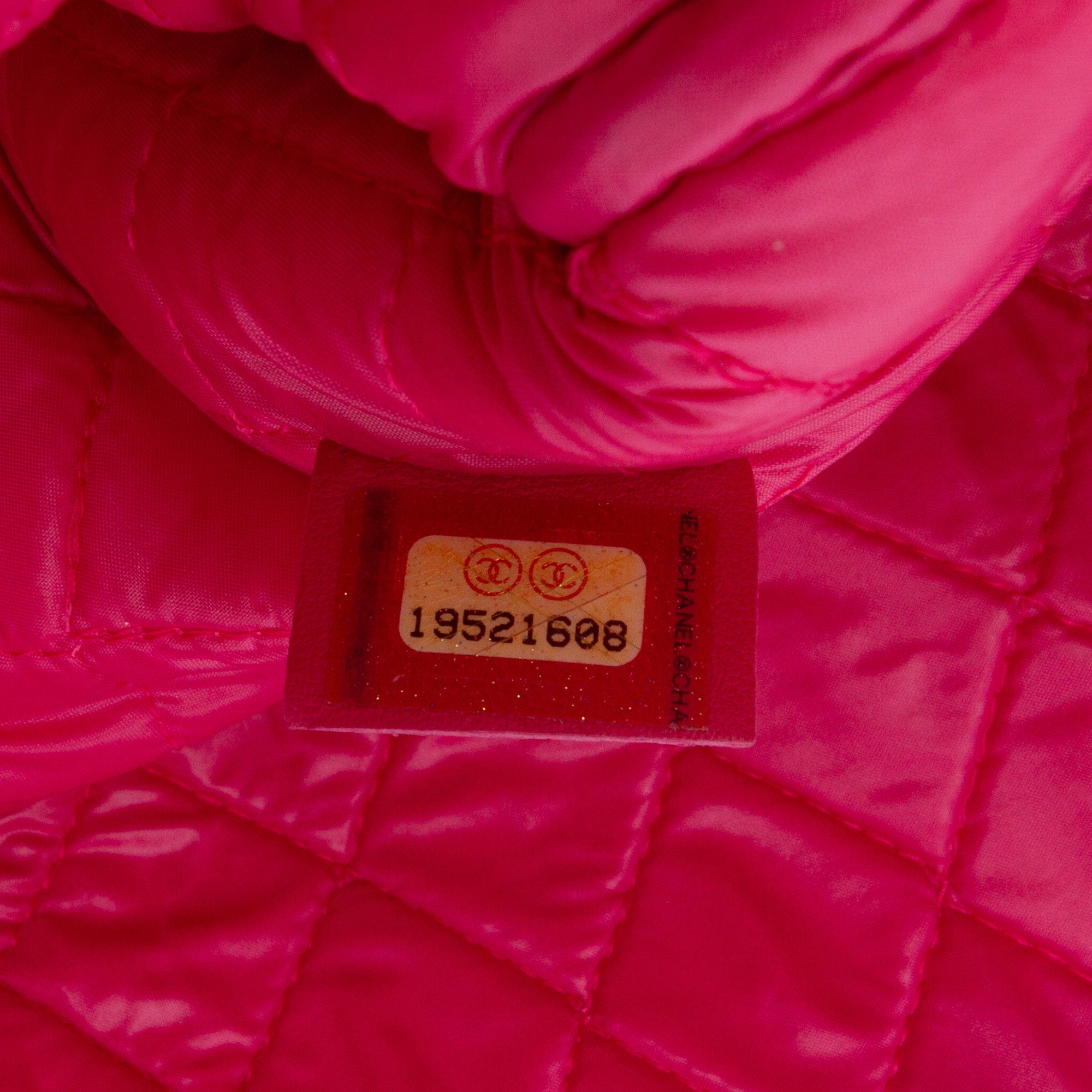 Large Quilted Lambskin O Case Clutch