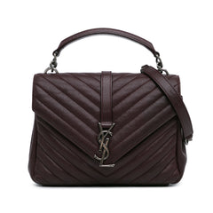 Medium Matelasse College Satchel_0