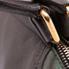 Saffiano Frame Handbag