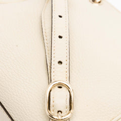 Mini Calfskin Bamboo Shopper Satchel