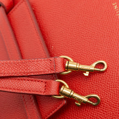 Nano Grained Calfskin Belt Bag